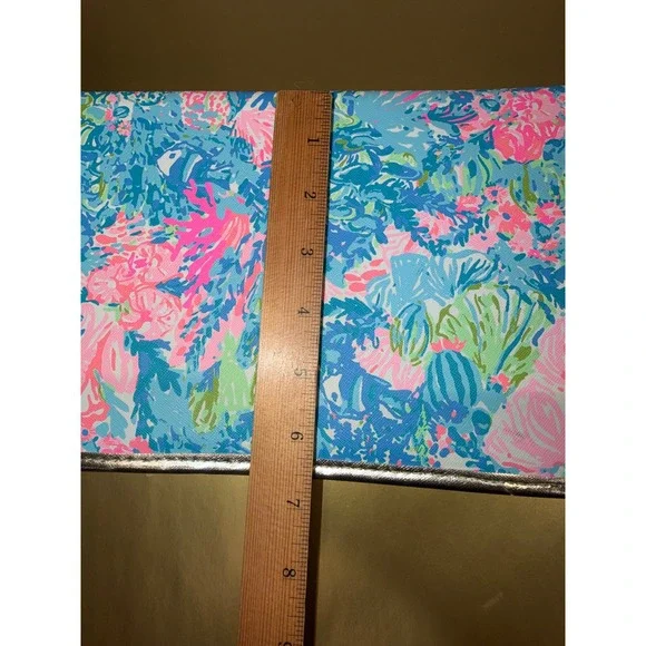 Lilly Pulitzer Fished My Wish Bi-Fold Travel Organizer‎ Floral Wallet Clutch - Picture 6 of 7